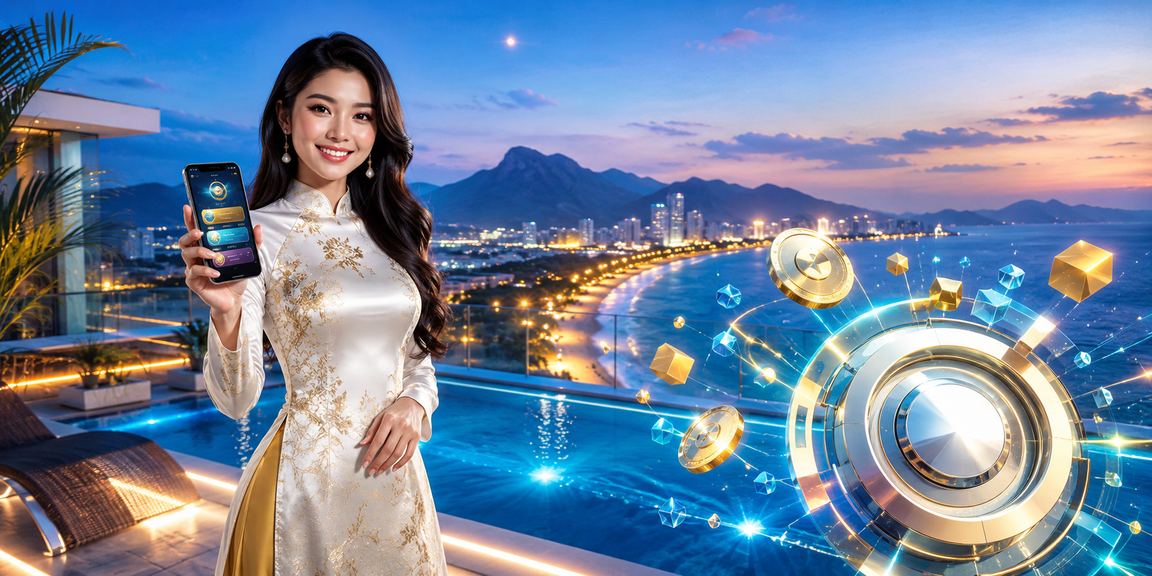 Bức ảnh màn hình trang chủ sky88 nền đêm neon